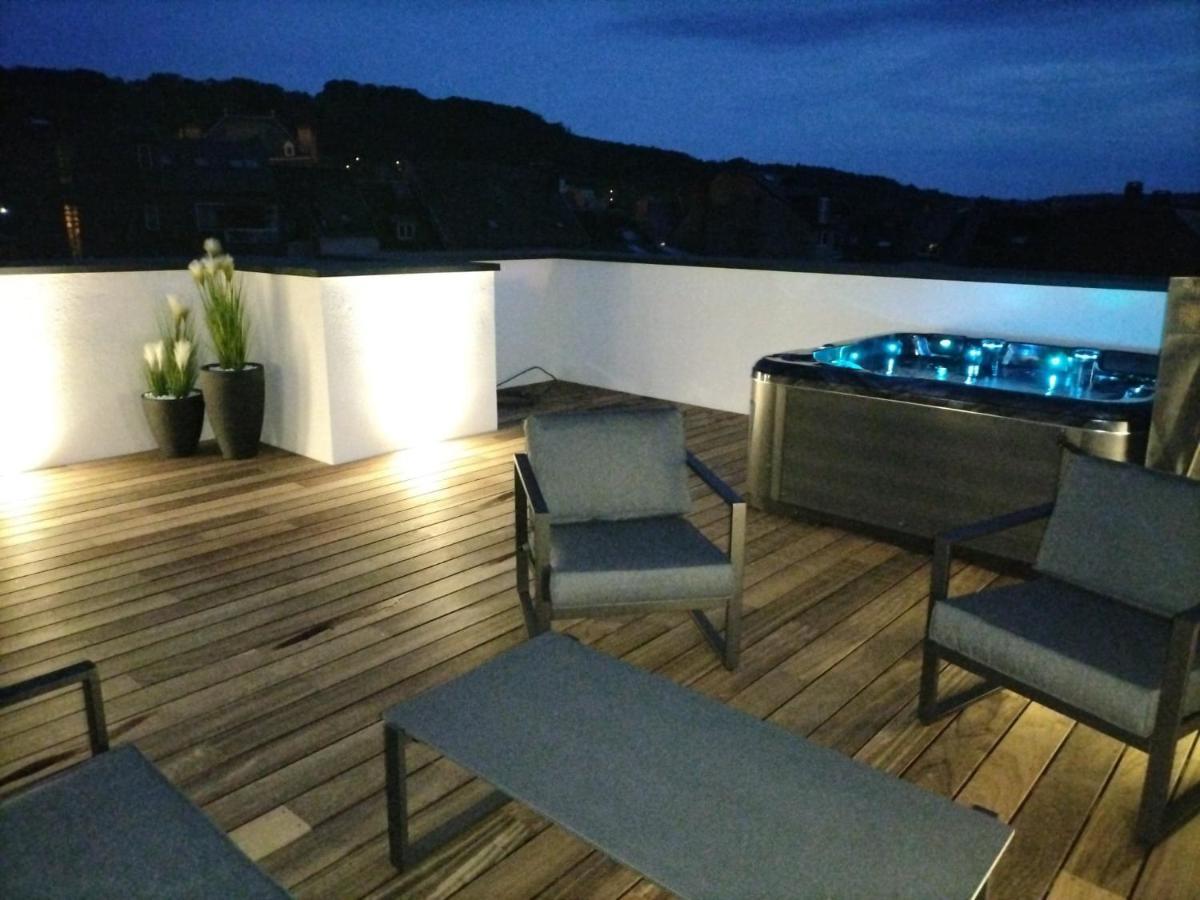 Appartement Avec Rooftop Au Centre De Malmedy Exterior photo